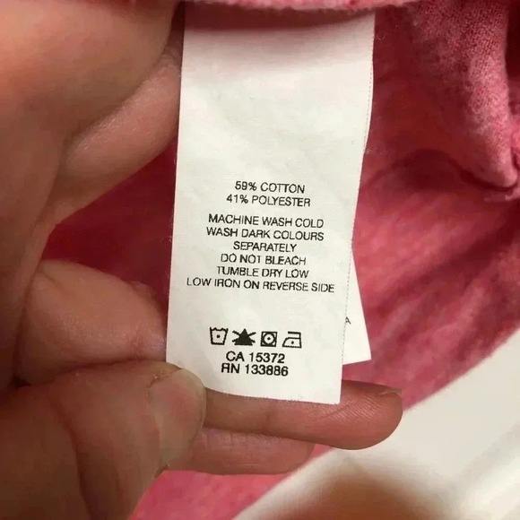 Joe Fresh Shirt  Drawstring Neck Pink Size XS - Picture 7 of 16